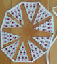 Christmas bunting Father Christmas - Image 1