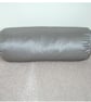 Mulberry Silk Bolster COVER ONLY Pillow Cushion Case 6x16 inch Cylinder Grey - Image 3