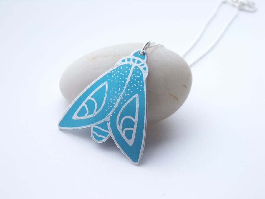 Moth pendant 