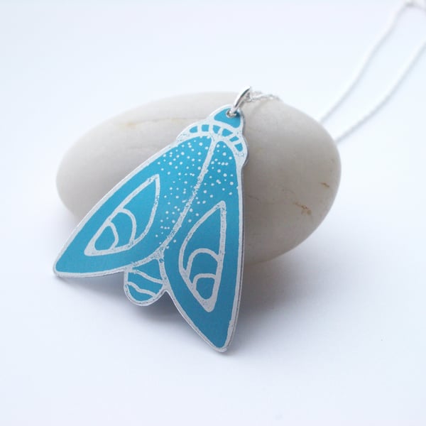 Moth pendant 