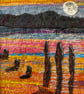 Moonlight shadows, across the estuary at low tide - Image 2