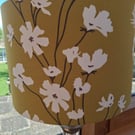 Green Floral Lampshade