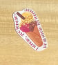 Die cut sticker -I Scream, You Scream - (design K008)