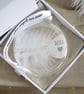 Wife Memorial Round Feather Bauble, In Memory of Wife, Round Glass Christmas Orn - Image 9