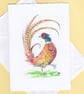 Pheasant blank inside card.  - Image 3