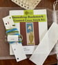Snowdrop Counted Cross Stitch Bookmark Kit - Image 4