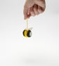 Cute felt bee, hanging ornament - Image 3