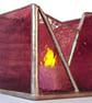 STAINED GLASS TEA LIGHT CANDLE HOLDER - Image 5