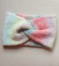 HAND KNIT Ladies Springtime Headband - Image 1