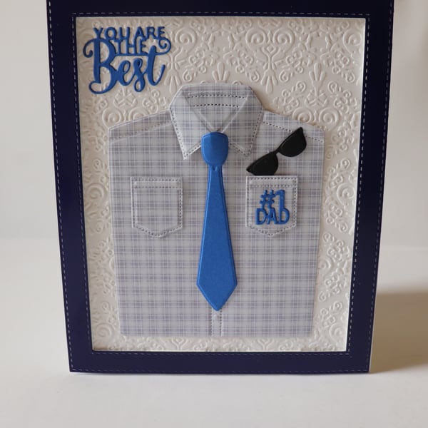 Best Dad Shirt and tie