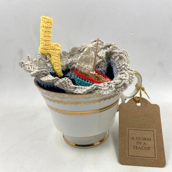 Crochet Storm in a Teacup 