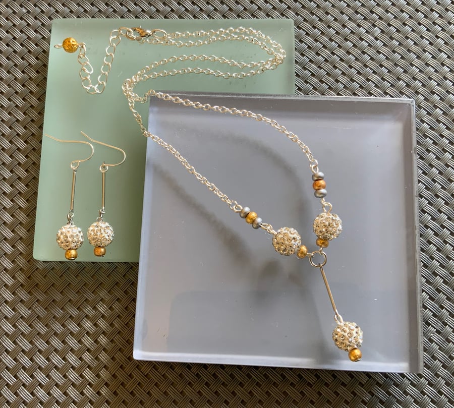    Necklace & Earrings Jewellery Gift  Set