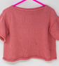 Pink Organic Cotton Baby Jumper 12 - 18 Months - Image 1