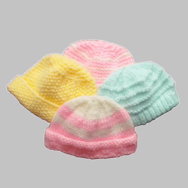 KNITTING PATTERN PDF Bonny Babe Hats