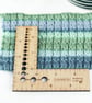 Knitting Swatch Ruler by Jenerates