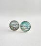 Personalised Silver Plated Map Cufflinks, Weddinh Anniversary Gift for Him - Image 8