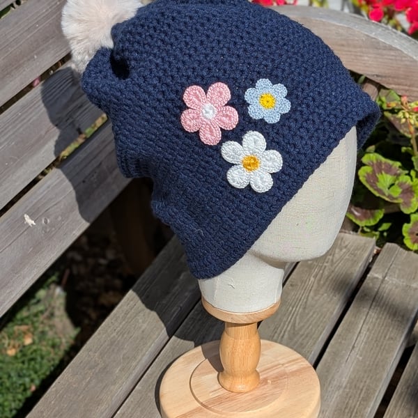 Crochet Beanie Hat 