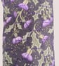 Soft Quilted Thistle glasses case with hexagonal stitching detail  - Image 3
