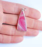 pink bowlerite pendant - Image 3