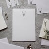 Stag Deer Letter Writing Paper Stationery Christmas Hand Designed By CottageRts