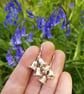 Bluebell Cluster Earrings Curly