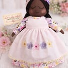 Hattie - Handmade Heirloom Rag Doll