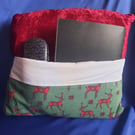 Curiosity Cushion. Red Deer Pocket Cushion