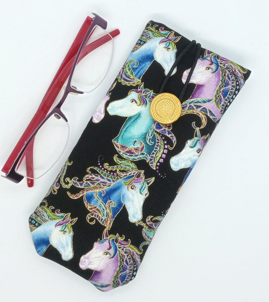 Horse and Pony glasses case 33LF