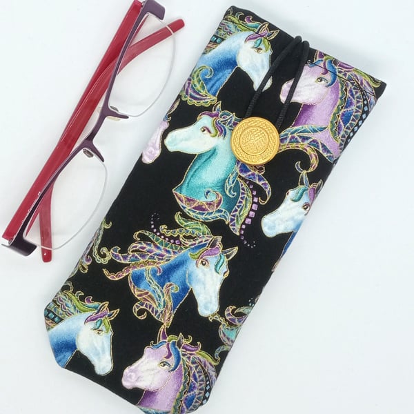 Horse and Pony glasses case 33LF