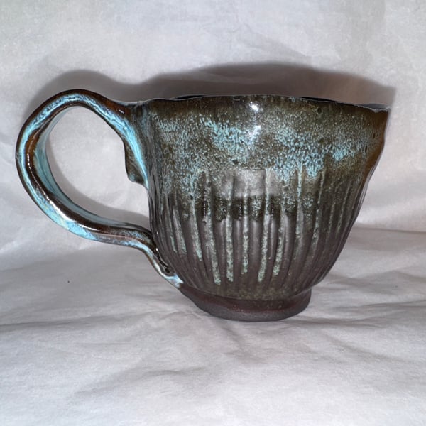 Blue lava mug 