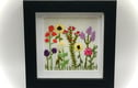 Hand embroidered artwork