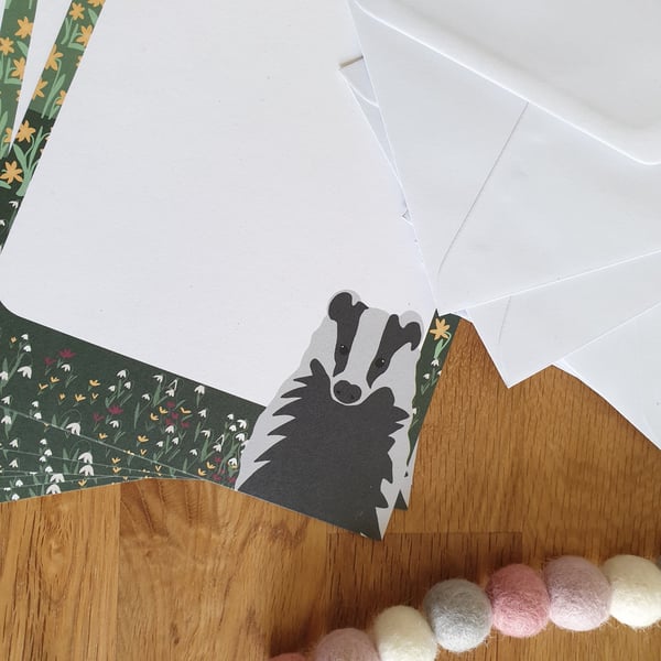 Badger A5 Recycled Writing Paper Set
