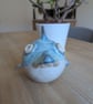 Cute ceramic shark ornament 