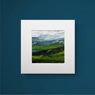 Original Seascape Painting - As the Clouds Descend