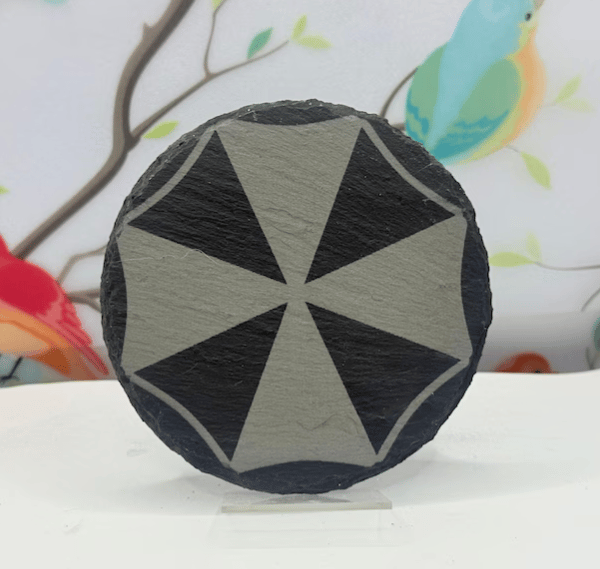 Resident Evil Umbrella Laser Etched Coaster