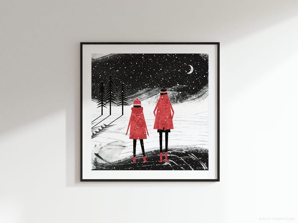 Spellbound Square Art Print