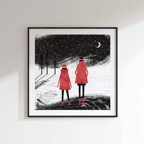 Spellbound Square Art Print