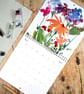2027 Watercolour Flower Calendar – Diana Fegredo - Image 2