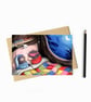 Mole couple Card - Blank Card - Greeting Card