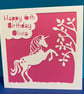 Unicorn Birthday Card - Image 2