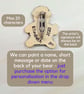 Vicar and Bible Bear, Handmade Teddy Bear Badge Pin, Thank You Gift For Vicar - Image 10