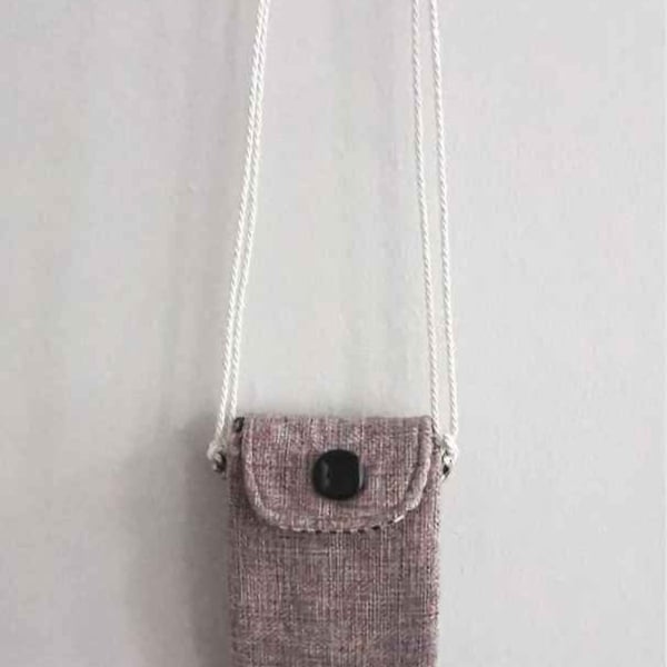 Set of 2 - Sewn Phone Bag & Key Bag