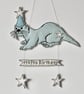 'Happy Birthday' Sea Otter - Handmade Decoration - Image 5