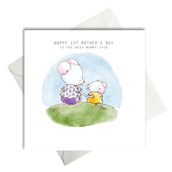 First 1st Mother's Day card 