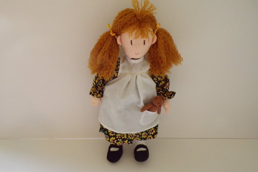Handmade Rag Doll, Doll Mia