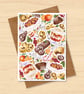 Festive Food Christmas Card Pack - Image 2