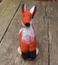 Needle Felt Fox- wool fox - fox ornament.   - Image 1