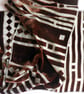 LIMITED EDITION SILK VISCOSE DEVORE VELVET SCARF - Image 8