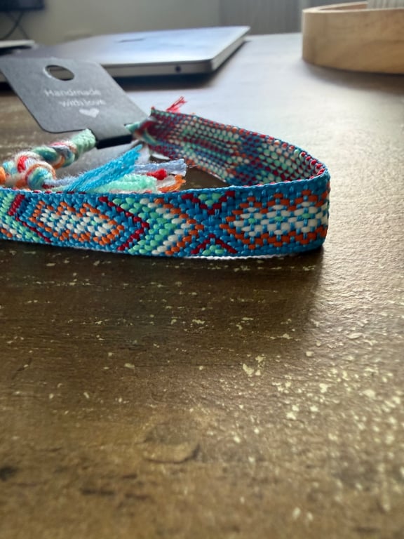 Handmade Multicolor Woven Friendship Bracelet