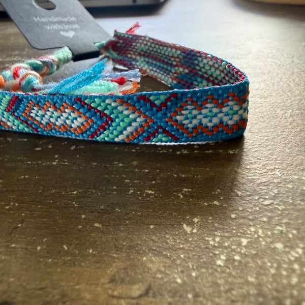 Handmade Multicolor Woven Friendship Bracelet